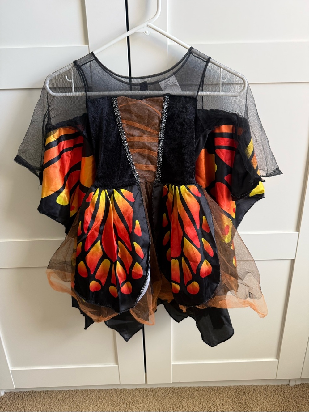 Target Monarch Butterfly Halloween Costume / Play Dress Up Size 4/5T